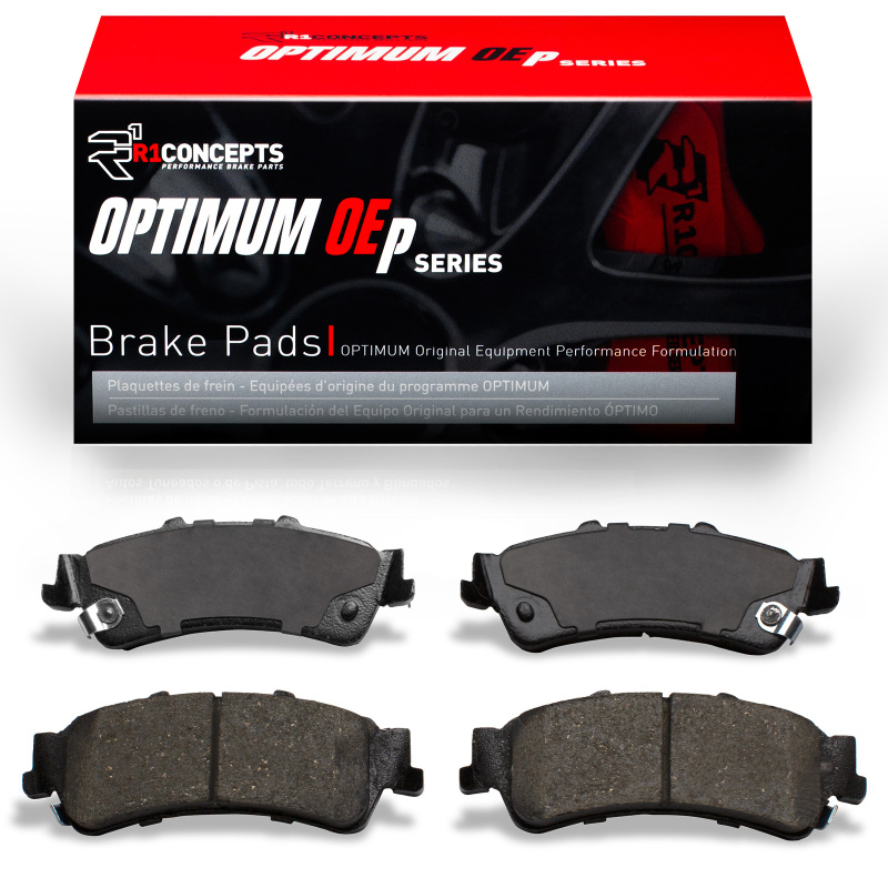 Cadillac Deville Brake Pads - Rear - R1 Concepts - Optimum OE - `99-`11